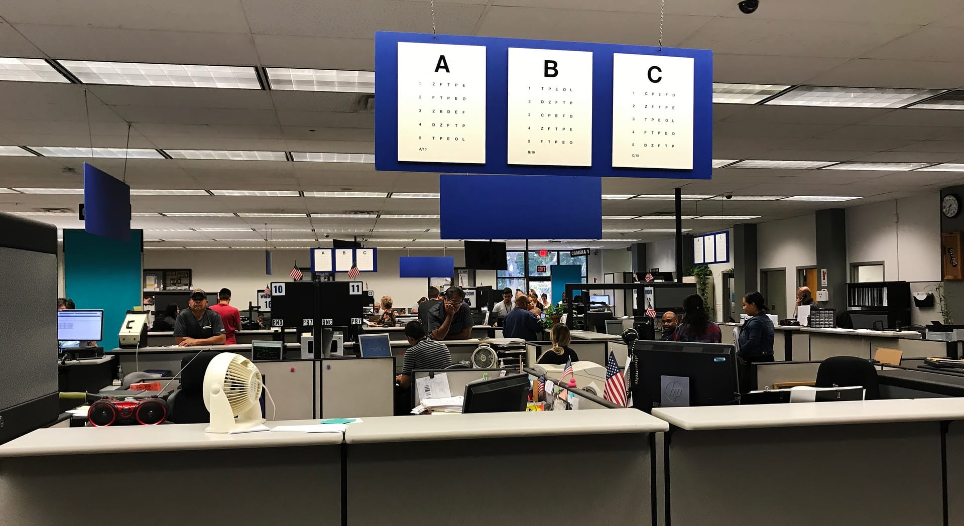 DMV compliance testing environment